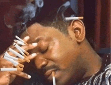 All the cigs Blank Meme Template