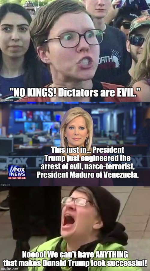 Jan 3 2026. Maduro captured. | image tagged in venezuela,trump,president trump,donald trump | made w/ Imgflip meme maker