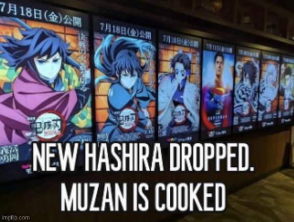 superman is so fire for a hashira | image tagged in marvel,demon slayer,idk,oh wow are you actually reading these tags | made w/ Imgflip meme maker