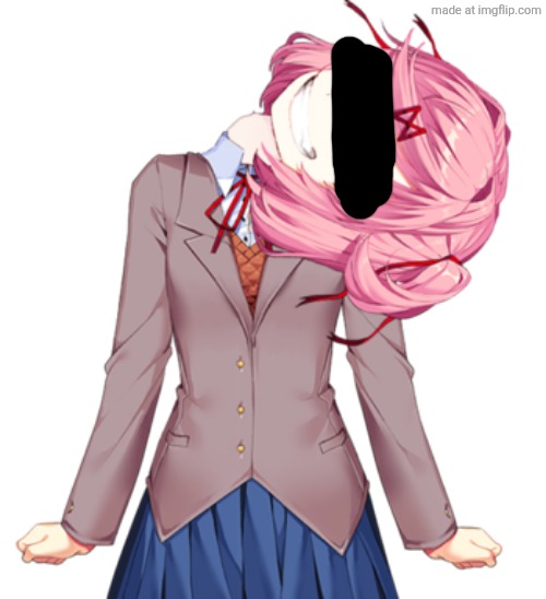 image tagged in natsuki neck snap | made w/ Imgflip meme maker