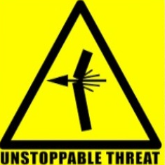 Unstoppable Threat Blank Meme Template