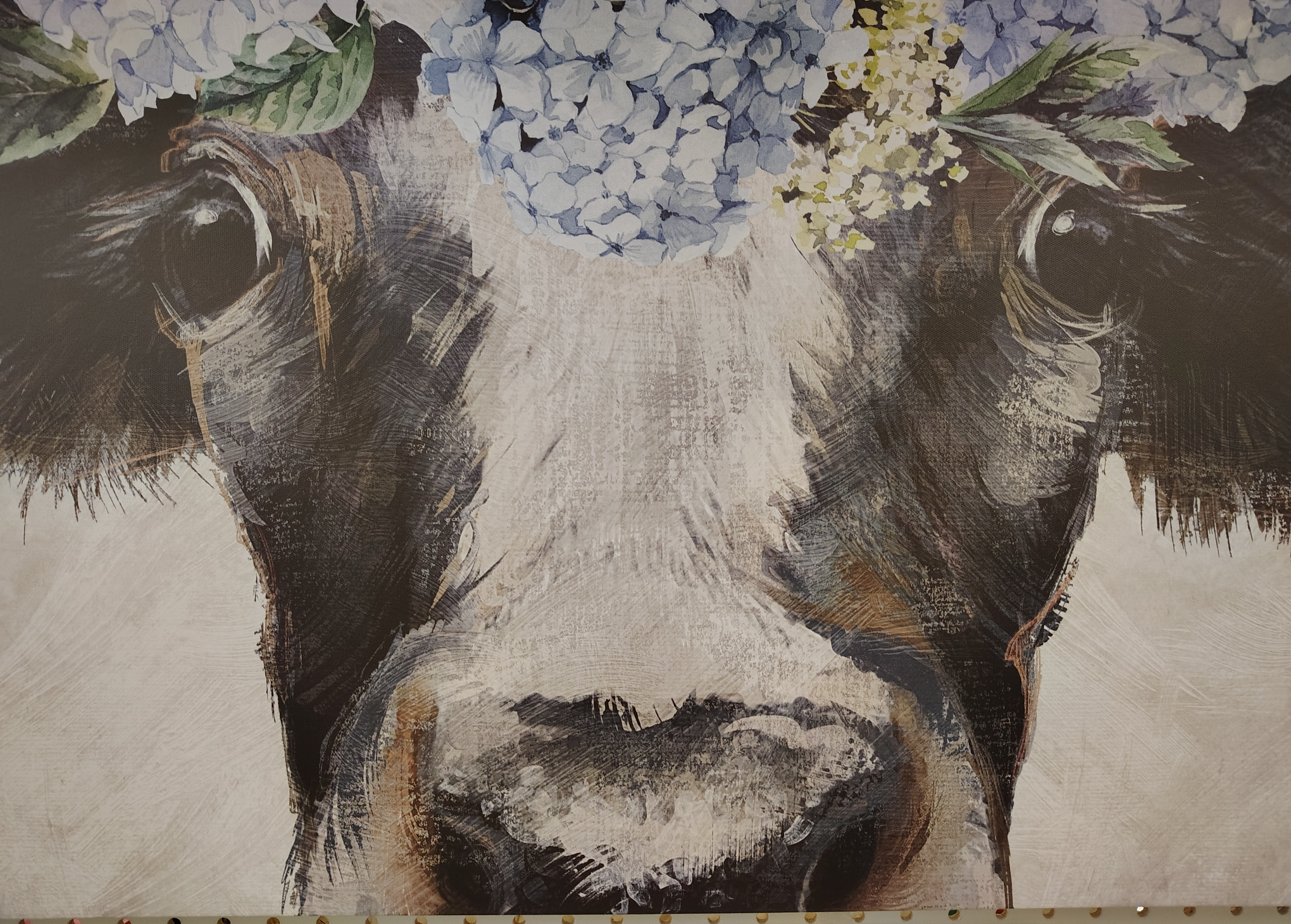 Worried Cow Blank Meme Template