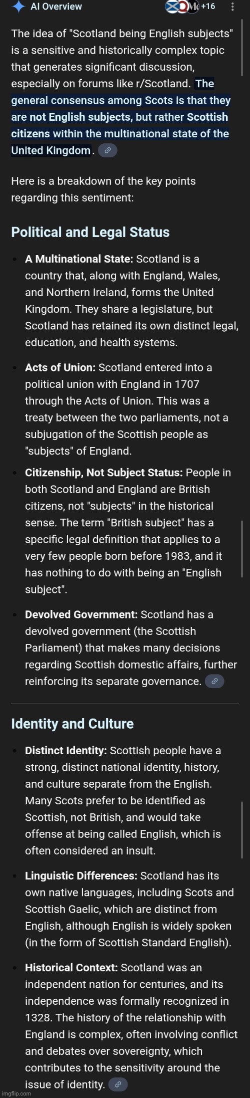 My goodness some people lack basic knowledge of easy topics. | image tagged in scotland,united kingdom,scotti | made w/ Imgflip meme maker