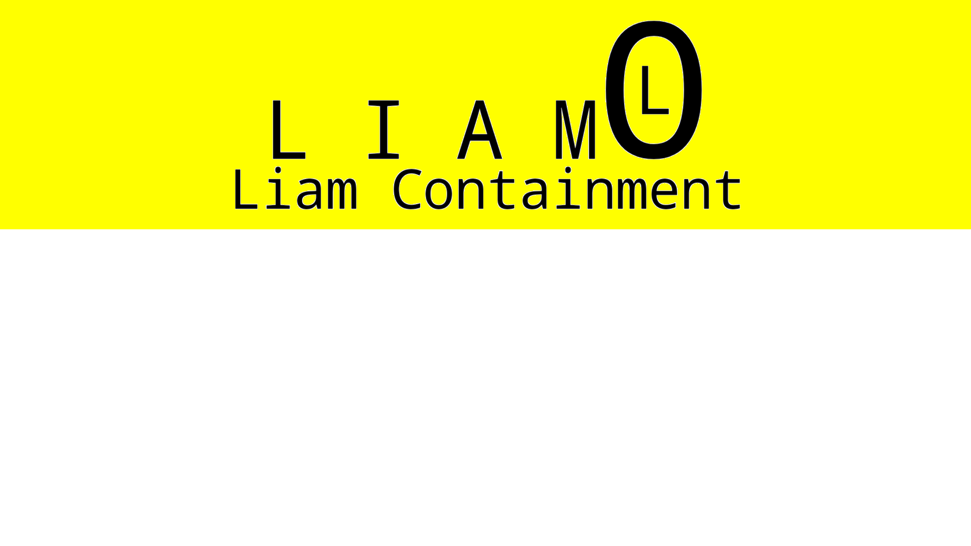 LIAM LABEL EMPTY Blank Meme Template