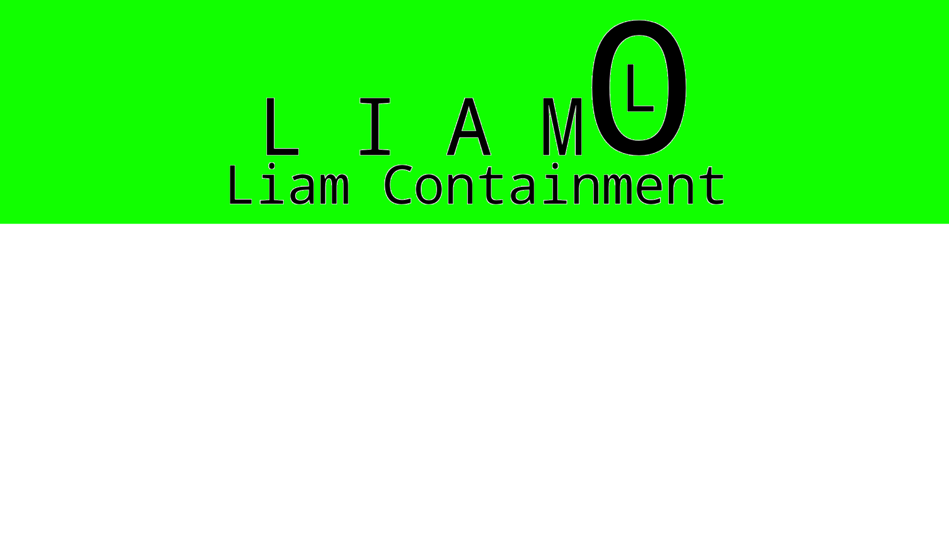 LIAM LABEL EMPTY 2 Blank Meme Template