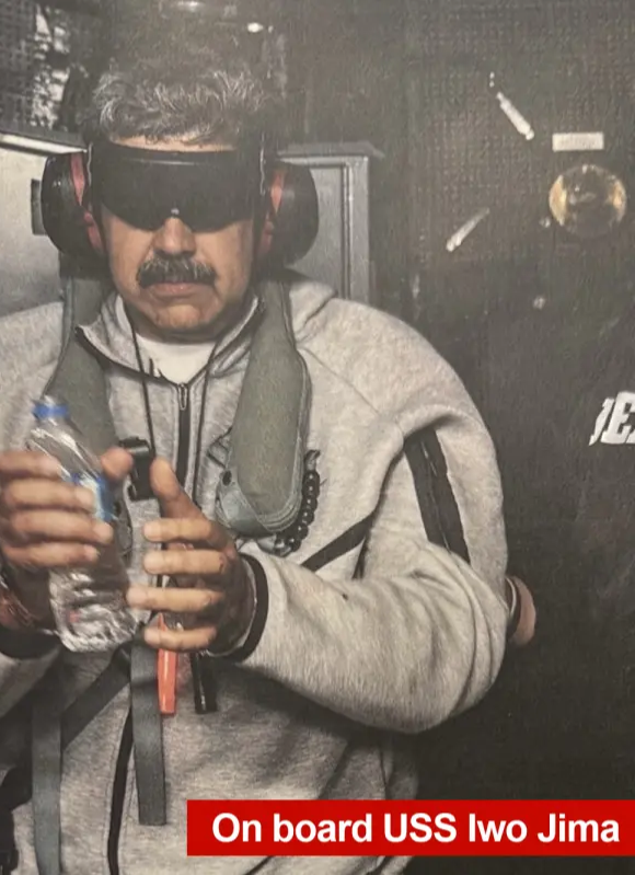 MADURO'S DOWNFALL: Venezuela leader CAPTURED Blank Meme Template