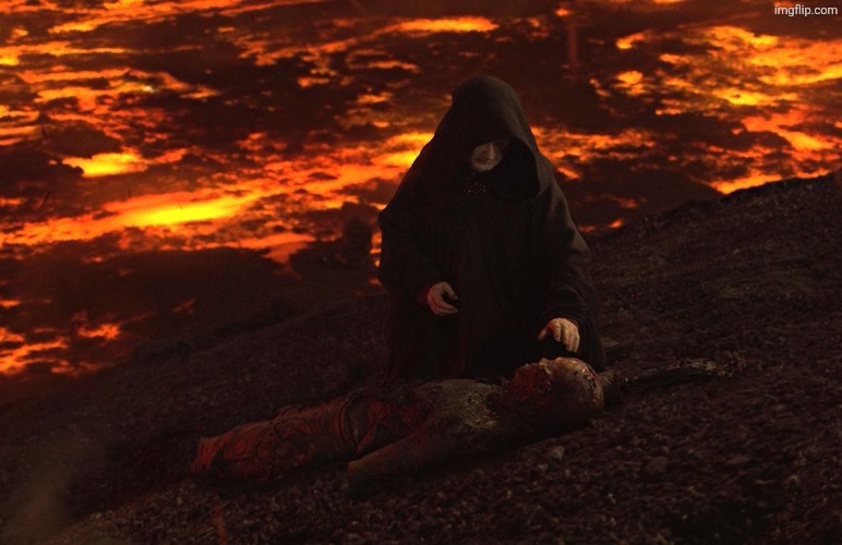 Emperor anakin lava | image tagged in emperor anakin lava | made w/ Imgflip meme maker