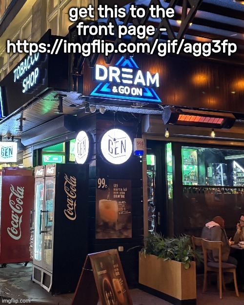 dream and goon | get this to the front page - https://imgflip.com/gif/agg3fp | image tagged in dream and goon | made w/ Imgflip meme maker