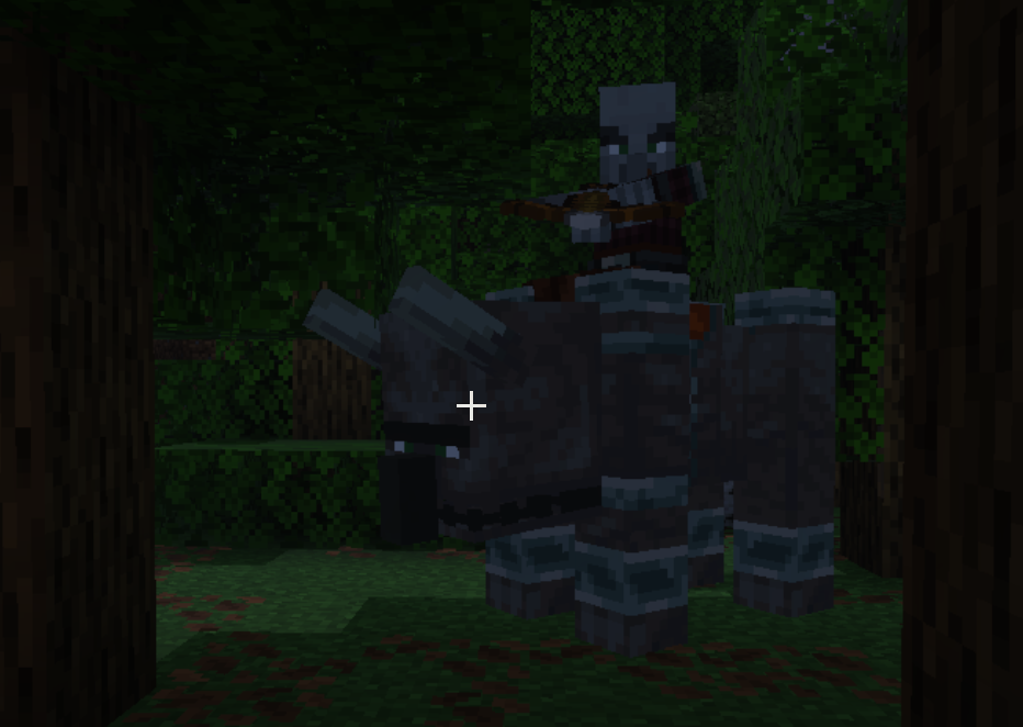 Pillager Riding Ravager Blank Meme Template