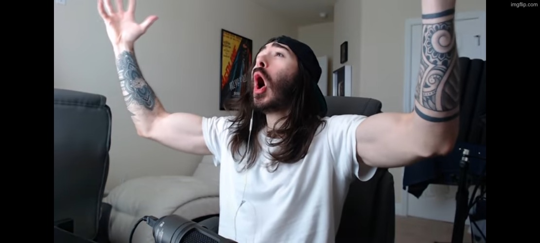 Moist critikal screaming | image tagged in moist critikal screaming | made w/ Imgflip meme maker