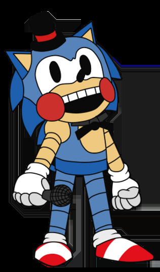 Toy Sonic FNaS Blank Meme Template