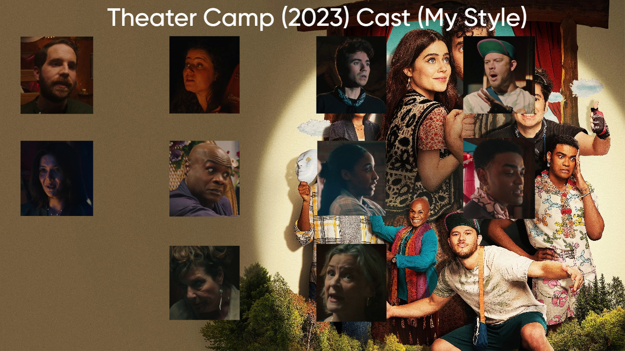 Theater Camp (2023) Cast (My Style) Blank Meme Template
