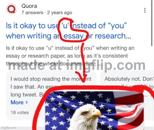 made w/ Imgflip meme maker