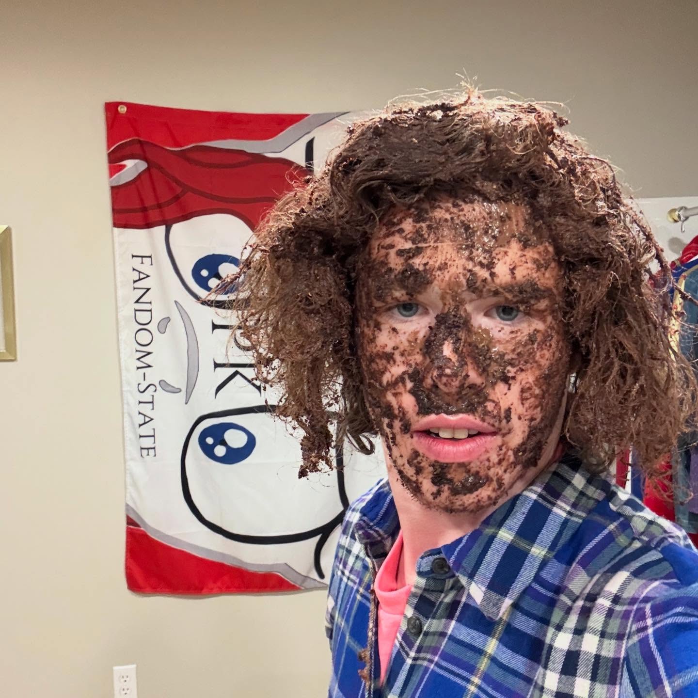 Liam Keel Selfie 12/31/25 Blank Meme Template