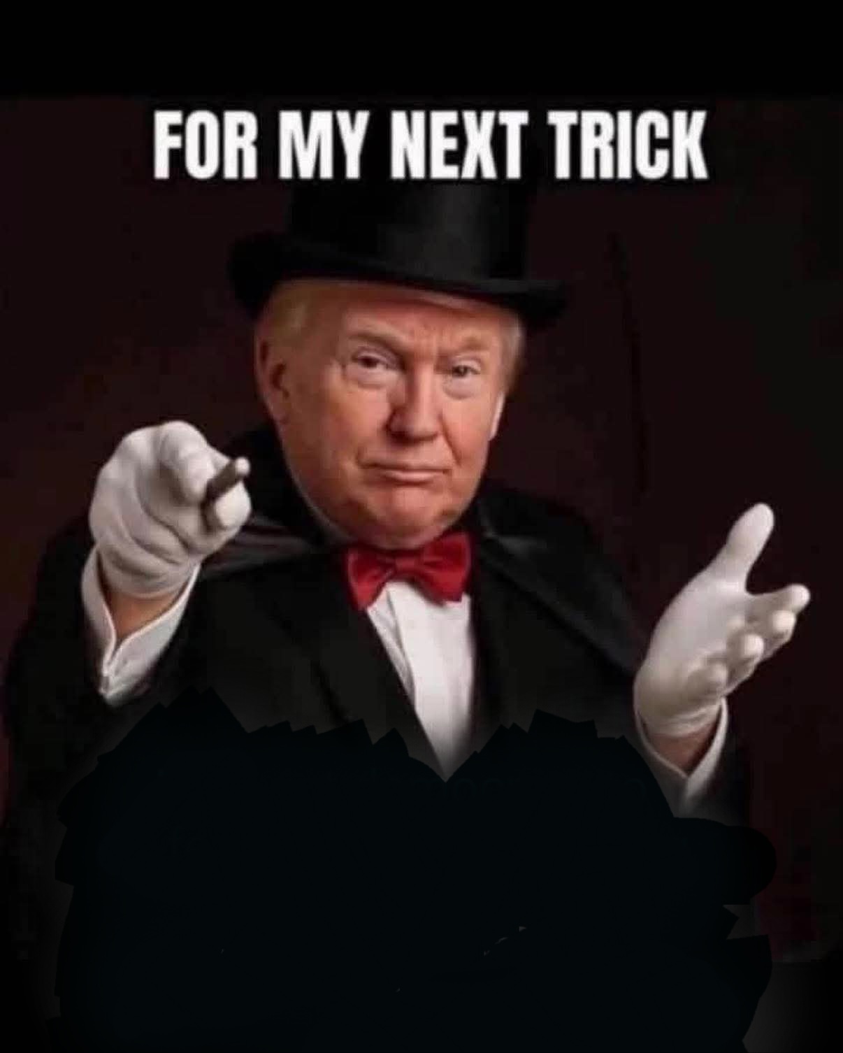 Trump Trick Blank Meme Template