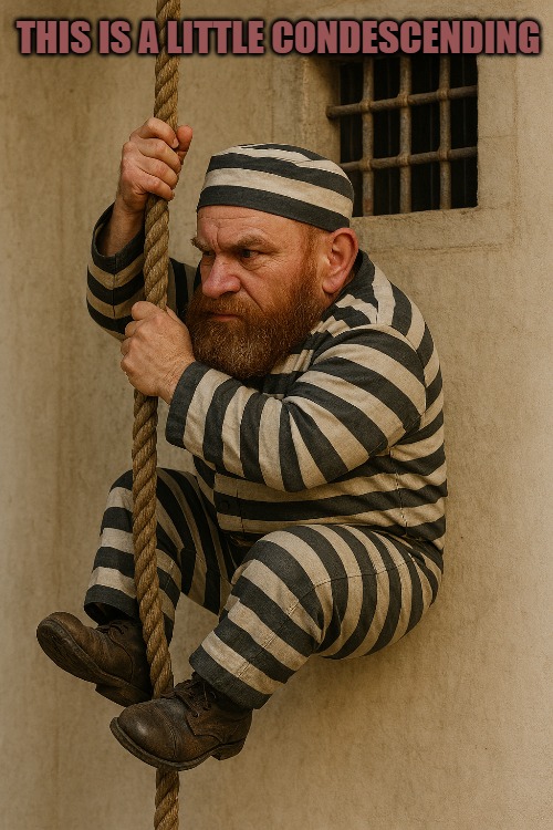 This is a little con descending | THIS IS A LITTLE CONDESCENDING | image tagged in condescending,kewlew joke,funny | made w/ Imgflip meme maker