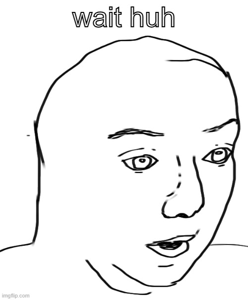 wait huh | wait huh | image tagged in appaled | made w/ Imgflip meme maker