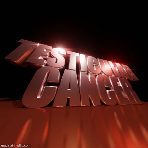 image tagged in testicular cancer | made w/ Imgflip meme maker