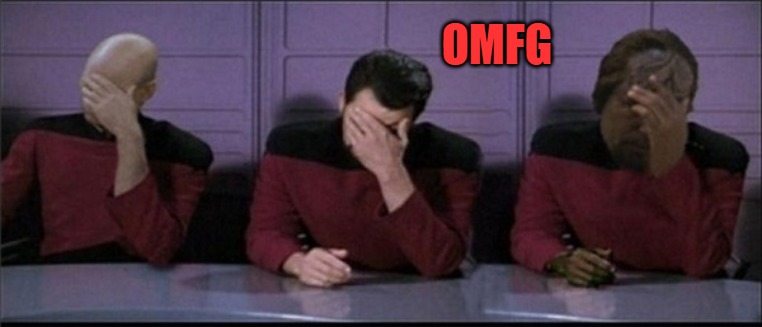 triple face palm | OMFG | image tagged in triple face palm | made w/ Imgflip meme maker