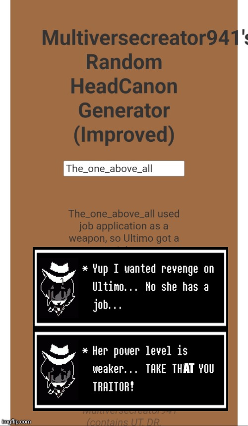 AT | made w/ Imgflip meme maker