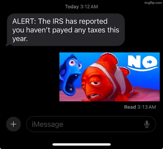 No. | image tagged in irs report,no | made w/ Imgflip meme maker