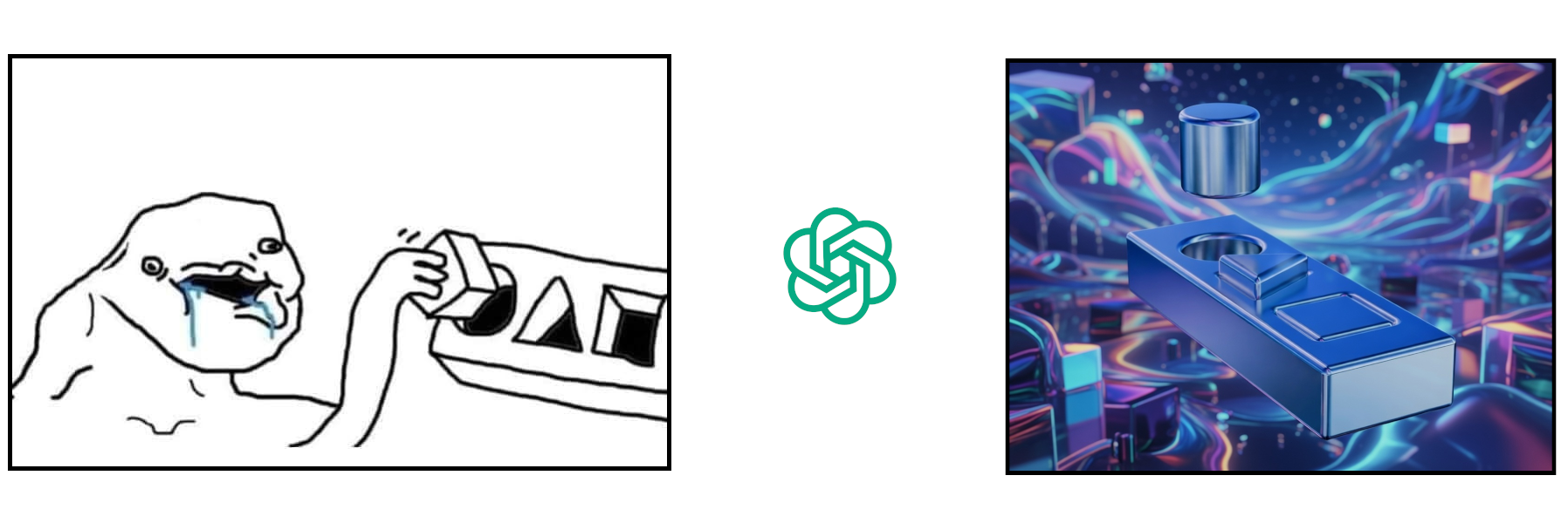 AI Artist Blank Meme Template