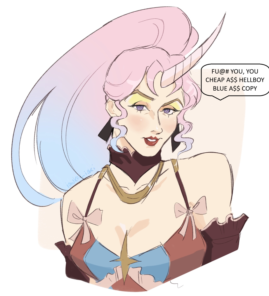 PEPPER FOUL MOUTH Blank Meme Template