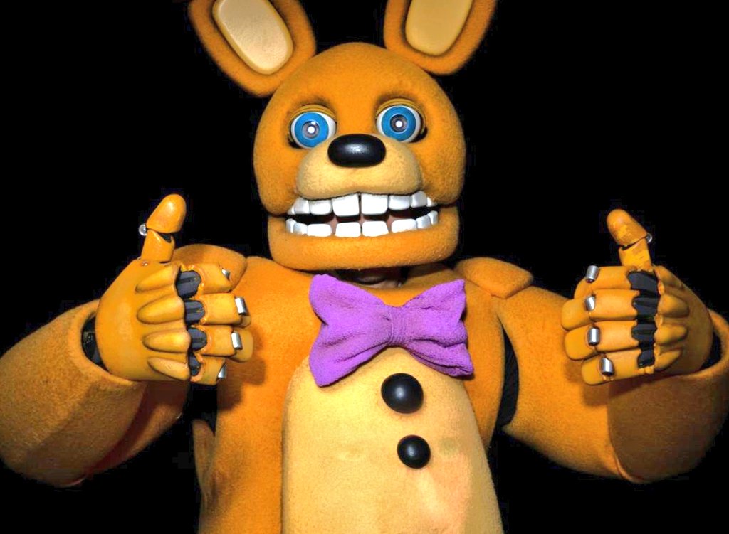 spring bonnie thumbs up Blank Meme Template