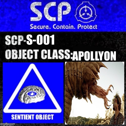 SCP-S-001 Blank Meme Template