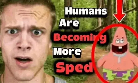humans are becoming more sped Blank Meme Template