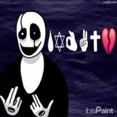 Sybau gaster | image tagged in sybau gaster | made w/ Imgflip meme maker