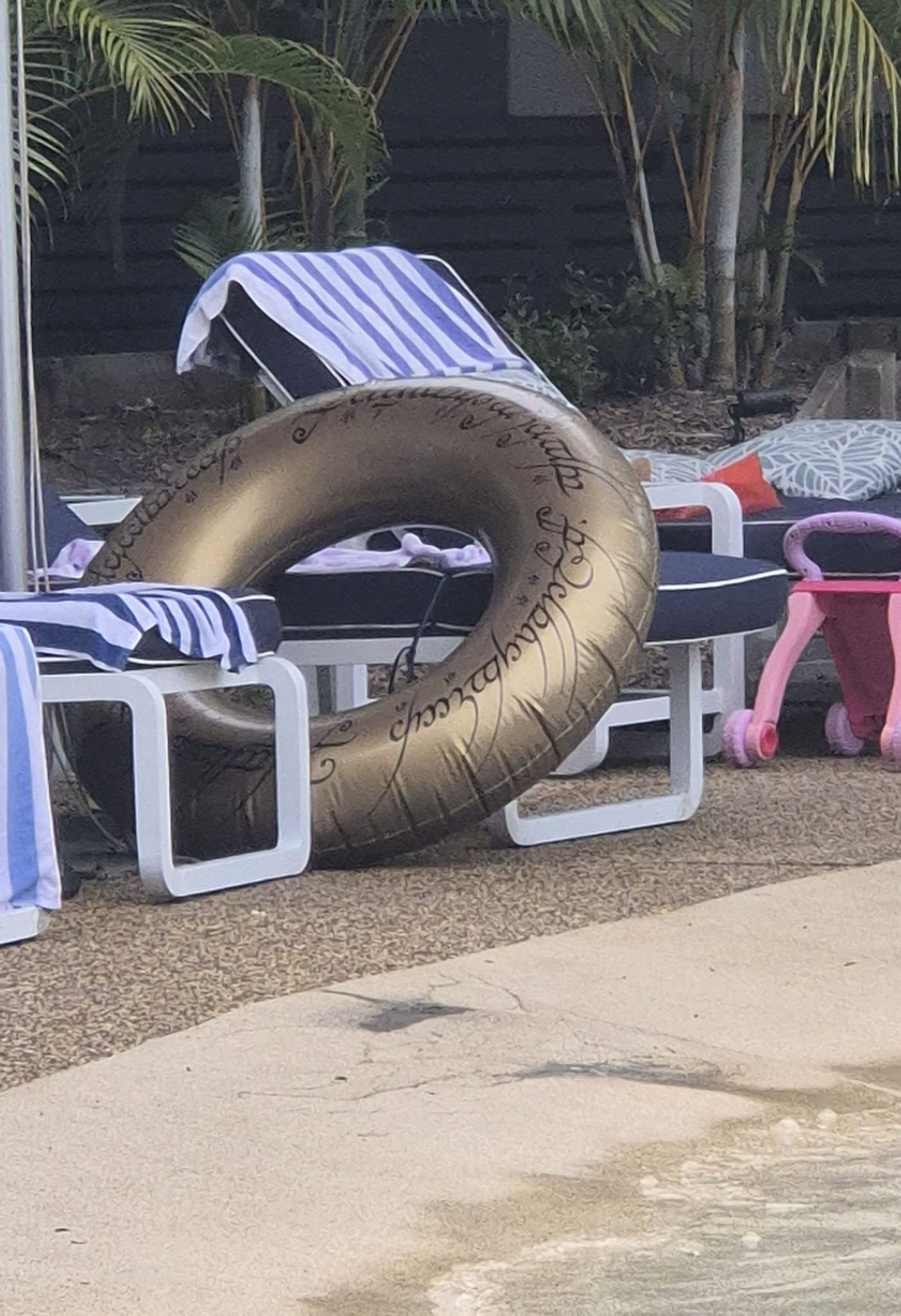 One Ring Bath Tub Blank Meme Template