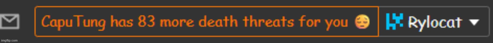 sad ?? | image tagged in sentient notification,funny | made w/ Imgflip meme maker