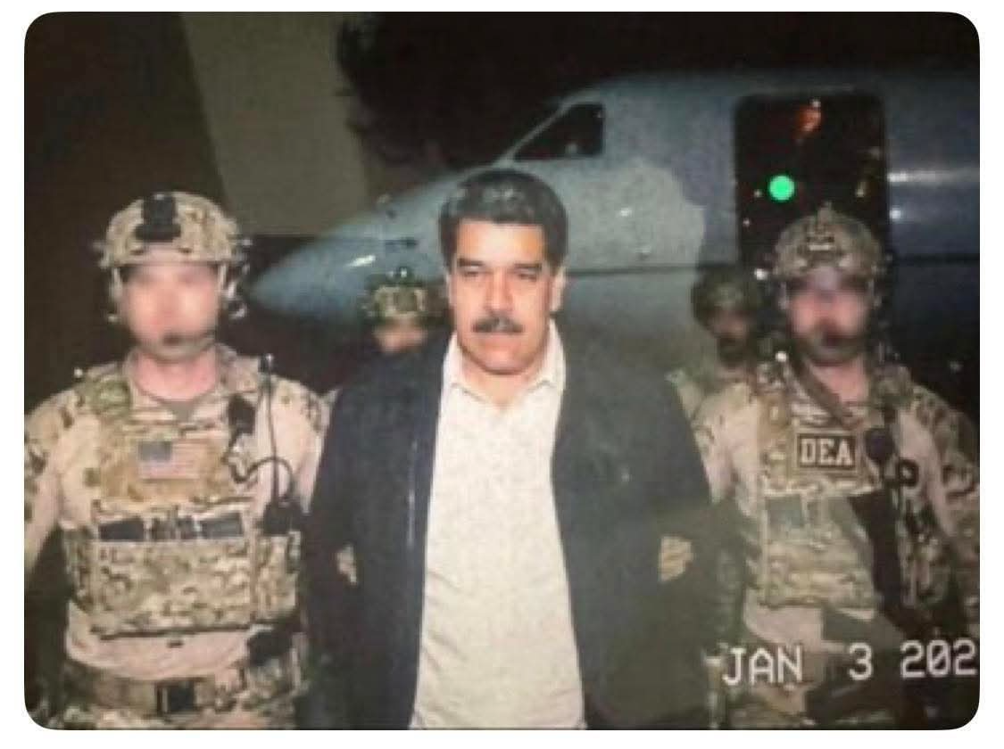 Maduro arrested Blank Meme Template