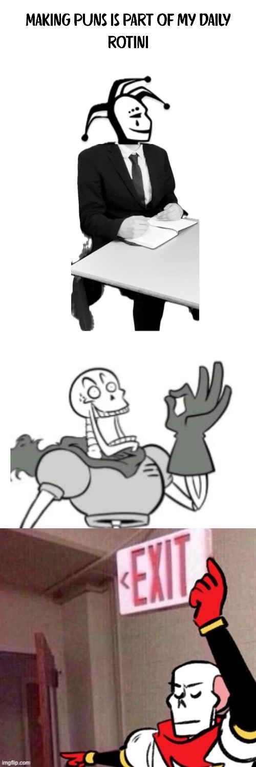 Painted Fish made a pasta based joke. Thus Papy’s reaction | made w/ Imgflip meme maker