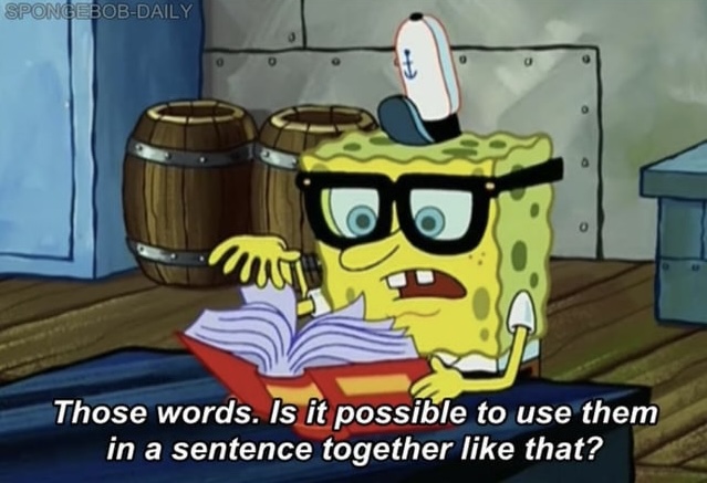 Those Words Blank Meme Template