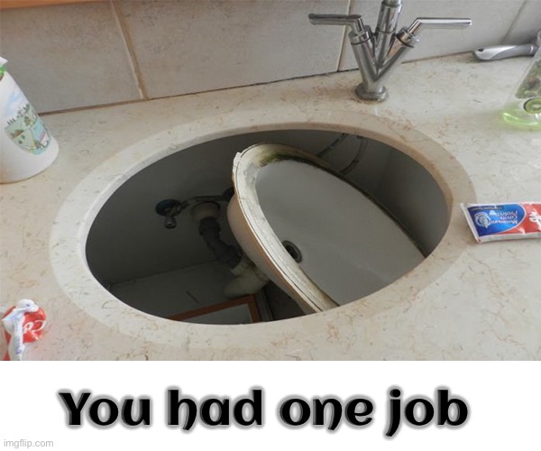 That's just ridiculous | You had one job | image tagged in you had one job,task failed successfully,epic fail,you're fired,do you are have stupid,duhhh dumbass | made w/ Imgflip meme maker
