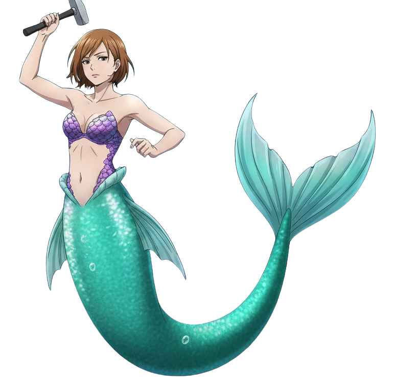 Mermaid Nobara Blank Meme Template
