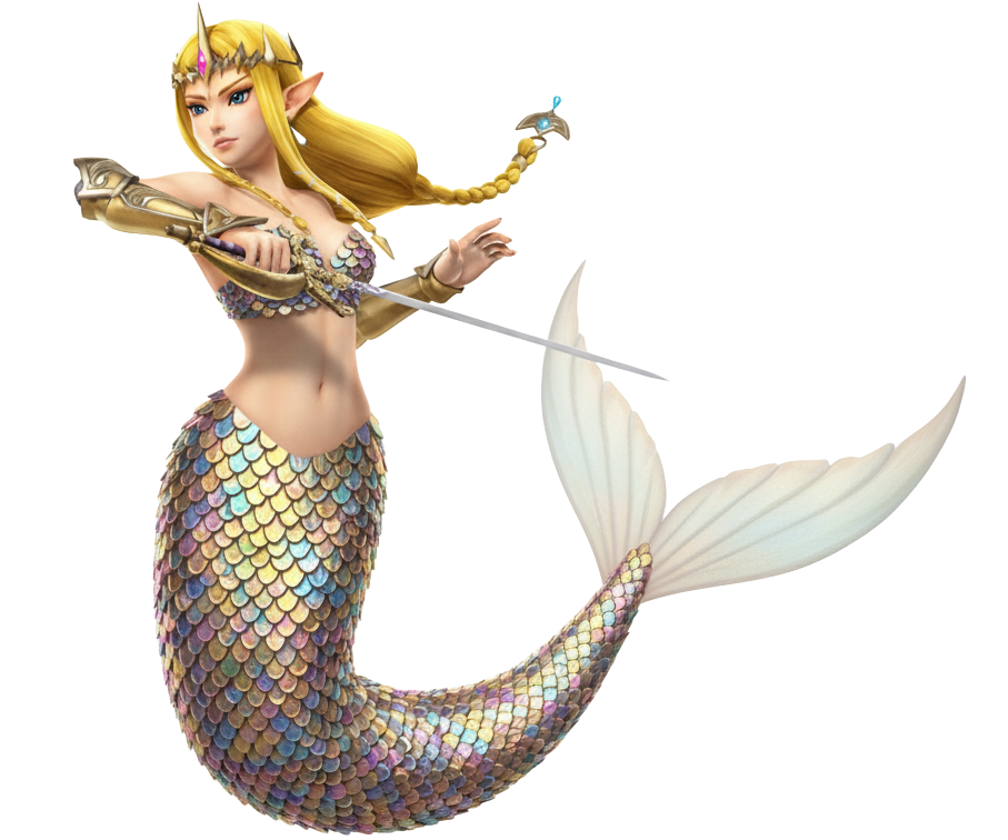 Mermaid Zelda Blank Meme Template