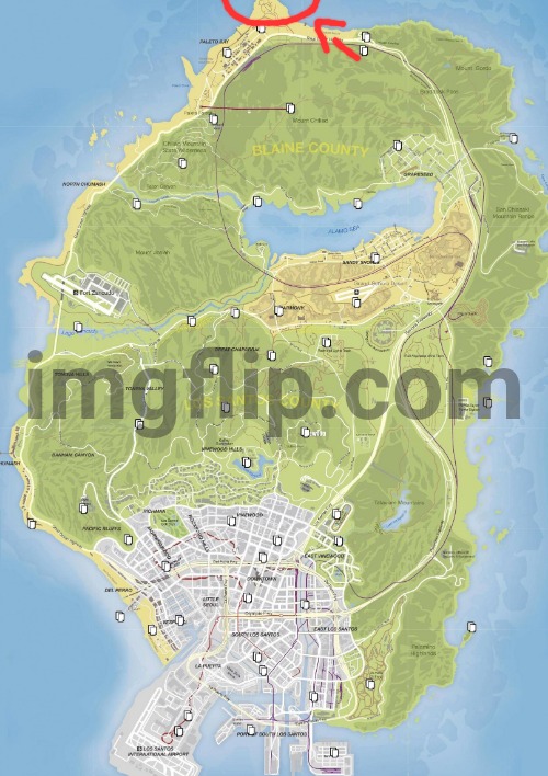GTA 5 map | image tagged in gta 5 map | made w/ Imgflip meme maker