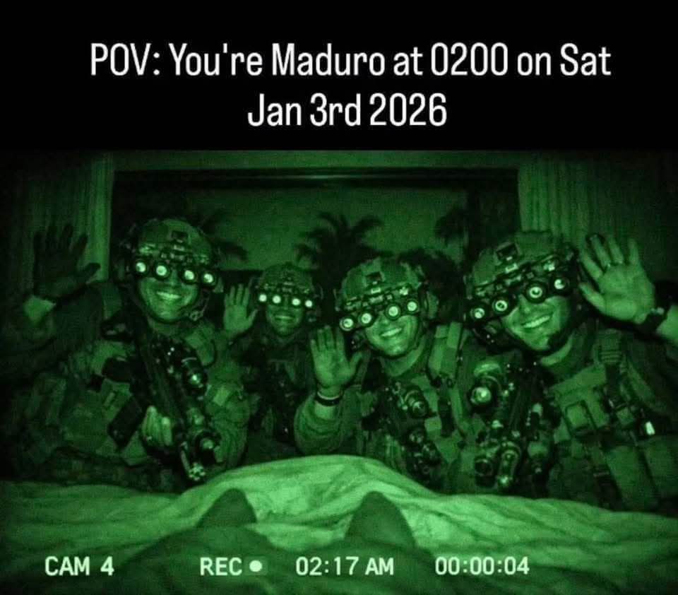 Spec Ops arrest Maduro Blank Meme Template