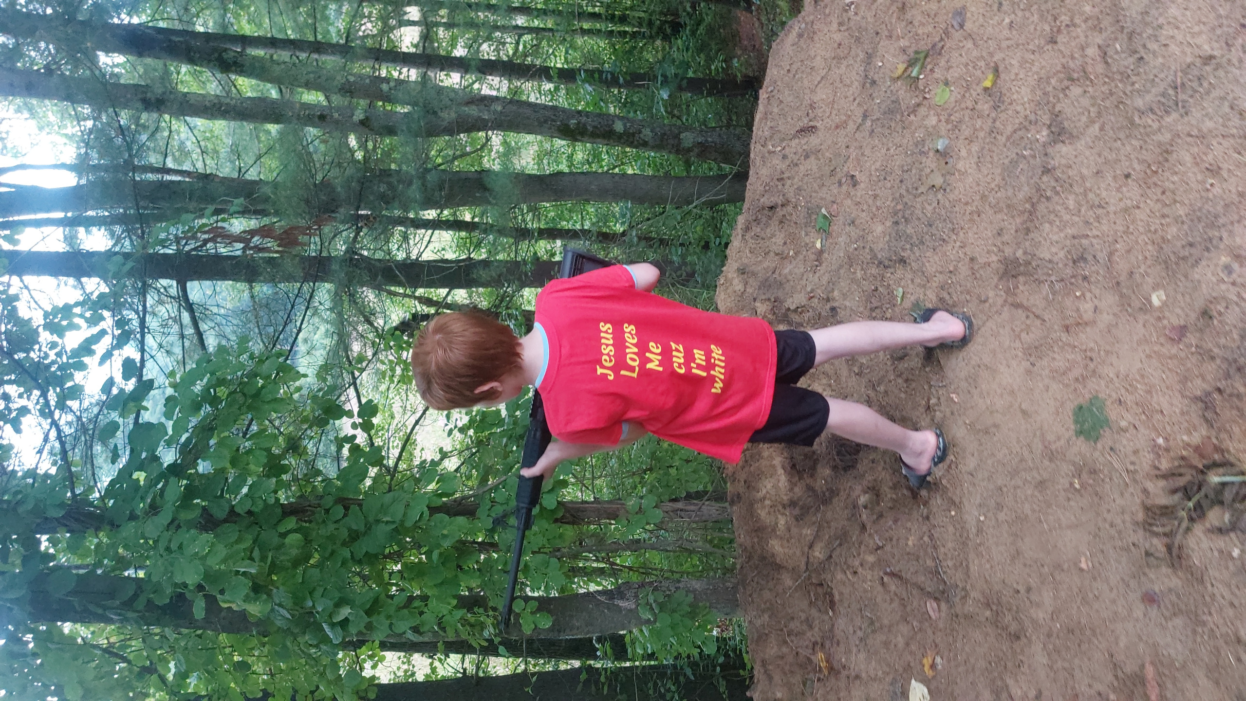 Jesus Loves Me Cuz I'm White Blank Meme Template