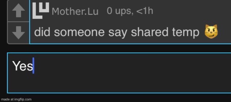 made w/ Imgflip meme maker