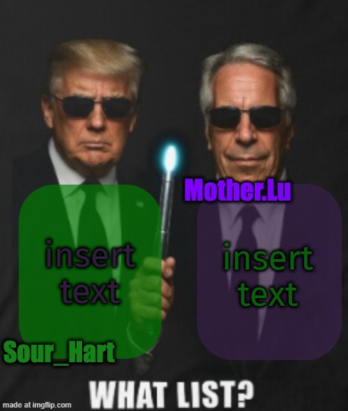 alr i made it an official temp | insert text; insert text | image tagged in sour_hart mother lu temp | made w/ Imgflip meme maker