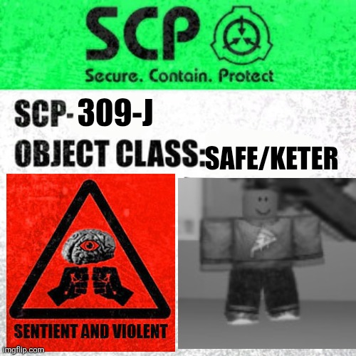 SCP-309-J Blank Meme Template