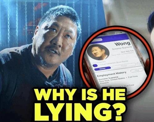 why is he lying Blank Meme Template