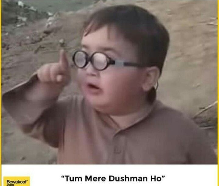 Tum mere dushman ho Blank Meme Template