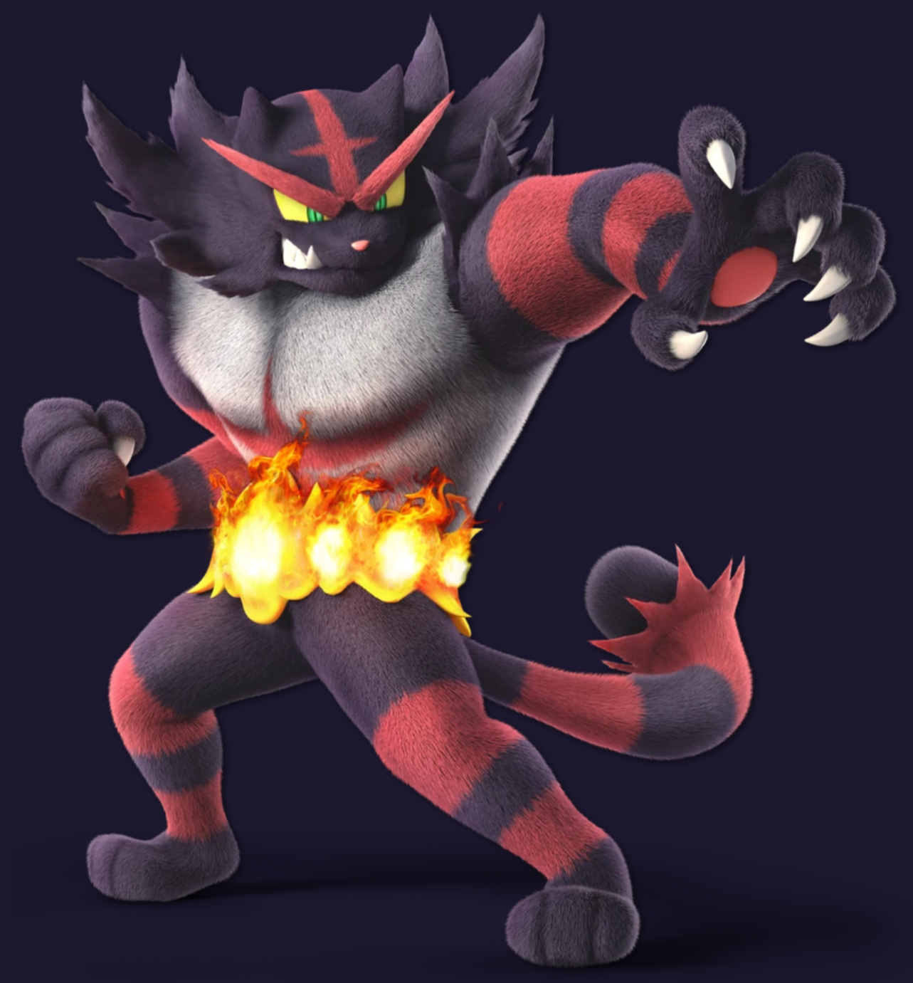 Incineroar 3rd Character Costume (Super Smash Bros Ultimate) Blank Meme Template