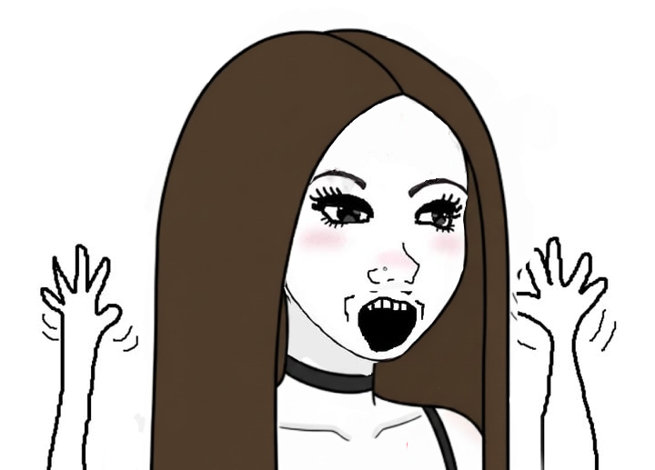 e-thot excited Blank Meme Template