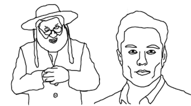 Jew-and-Musk-meme Blank Meme Template